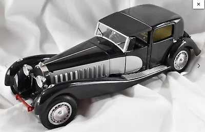 Franklin/Danbury Mint 1:16 1931 Bugatti Royale Coupe De Ville Classic Model 112 • £200