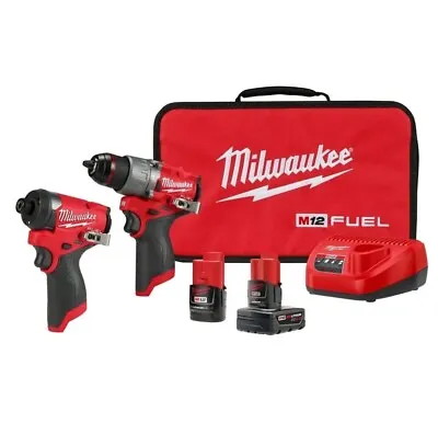 Milwaukee 3497-22 M12 Fuel 2-tool Combo Kit • $150