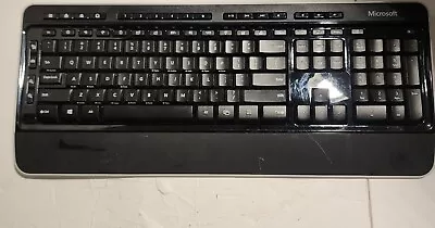 Microsoft 3000 V2.0 Wireless Standard Keyboard 1379 Tested Working Keyboard Only • $16