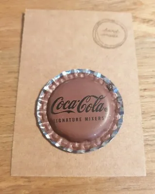 Bottle Cap Fridge Magnet Coca Cola. Brown • £2.55