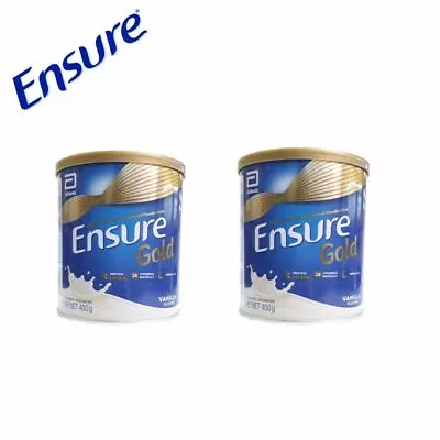 2x : Abbott Ensure Gold Complete Nutrition Milk Powder Vanilla Flavor 850g HALAL • $137.90