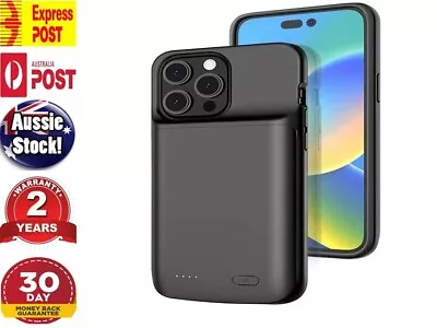 $37.95 • Buy For IPhone14/13/12 Mini/X/XR MAX 11 Pro Battery Charger Power Bank Charging Case