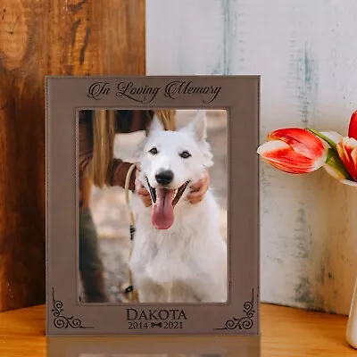 Custom Personalized Pet Loss Memorial Picture Frame • $29.99