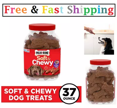 Milk-Bone Soft & Chewy Beef & Filet Mignon Recipe Dog Snacks (37 Oz.) • $24.55