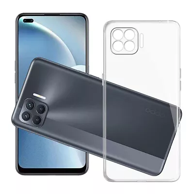 $6.82 • Buy Slim Gel TPU Clear Phone Case Back Cover OPPO F17 Pro A93 Reno 4 Lite 4E Find X5