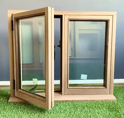 £715 • Buy Window Double Glazed Windows Solid Sapele Hardwood 1200mm X 900mm Shepherds Hut
