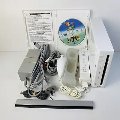 Nintendo Wii Bundle: Console Controller Motion Plus Adapter Nunchuck & Game • $89.90