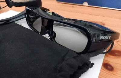 £10 • Buy PAIR Of  Sony Bravia 3D Glasses ACTIVE For Use With 3D TV 