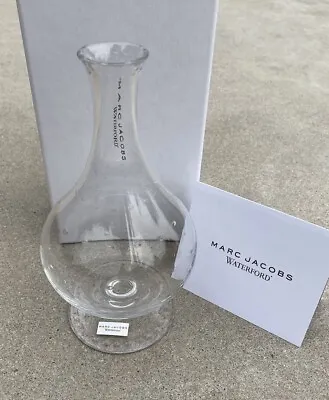 Waterford Crystal Marc Jacobs 8” Jean Vase W/Box • $79