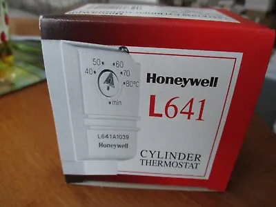 Honeywell L641A1039 Cylinder Thermostat Hot Water Stat With Fixing Strap • £12