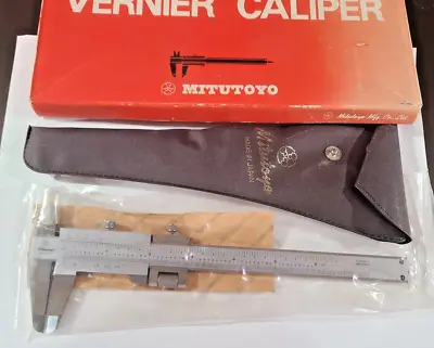 Mitutoyo Model 532-119 Brand Vernier Caliper With Fine Adjustment 150mm / 6 Inch • $99.95