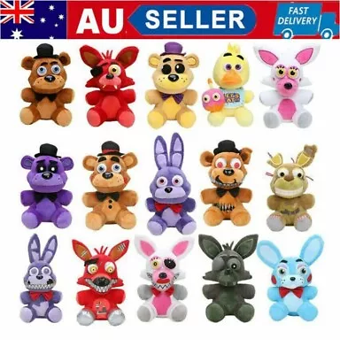 Five Nights At Freddy's FNAF Horror Game Kids Plushie Toy Plush Dolls Gifts NEW • $13.39