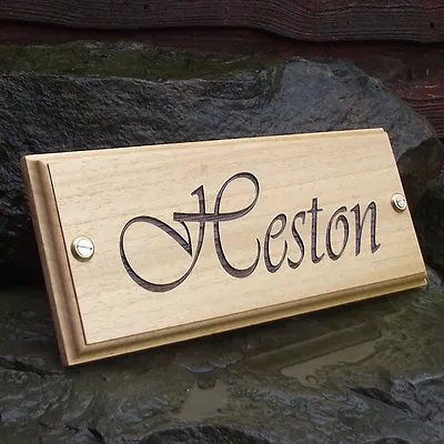 Horse Name Plate Stable Door Horse Name Plaque (Vivaldi Font) Custom Made • £22.97