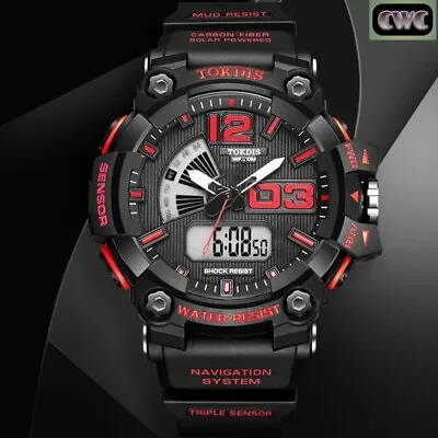 Navy Marine Army Water Resistant TOKDIS Wrist Watch G Shock Model Military Men • $19.99