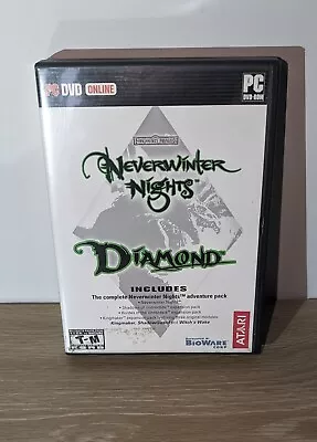 Neverwinter Nights Diamond PC DVD-ROM Windows XP In Box  With Manual Video Game • $30
