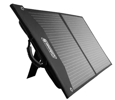 Coleman 100 Watt Foldable Solar Panel Complete With Built-in Kickstand. • $179