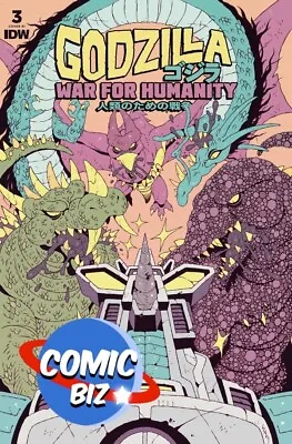 Godzilla: War For Humanity #3 (2023) *1:10 Mckenzie Variant* Idw Publishing • £4.99