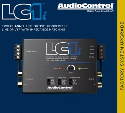 AudioControl LC1i 2 Channel Line-Out Converter And Line Driver • $68