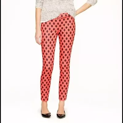 J. Crew Red Printed Minnie Pants 2 • $24.93