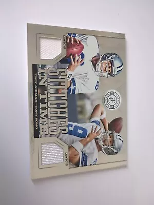 2013 Totally Certified Stitch In Time Dual Troy Aikman T. Romo /299 COWBOYS #45 • £65