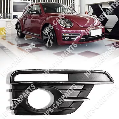 Front Fog Light Lamp Grill Cover Bezel Right Side Black For 2017-2019 VW Beetle • $34.99