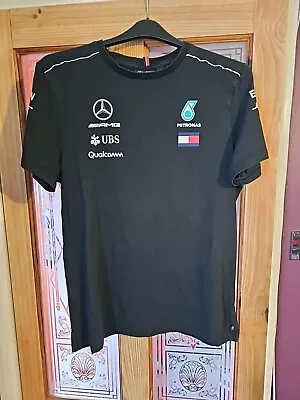 Mercedes AMG Petronas Mens F1 2018 Team Short Sleeved T-Shirt Black L  • £3