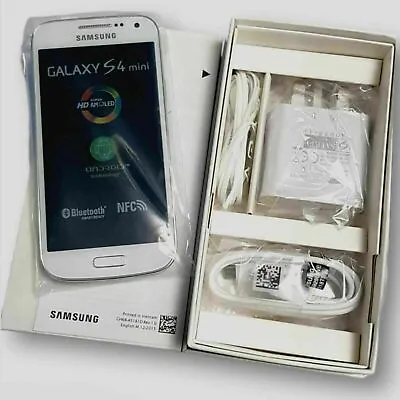 £49.99 • Buy BRAND NEW Samsung Galaxy S4 Mini GT-I9195 White  8GB Smartphone Boxed