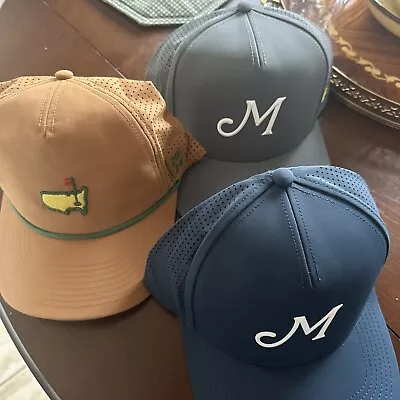 2024 Masters Golf Hat  M  Logo Men's Golf Hat Augusta National 3 Pack. • $300