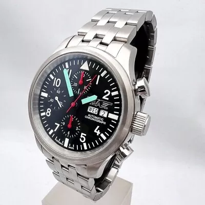 Aviator Automatic Chronograph German-made Pilot BNIB • $585