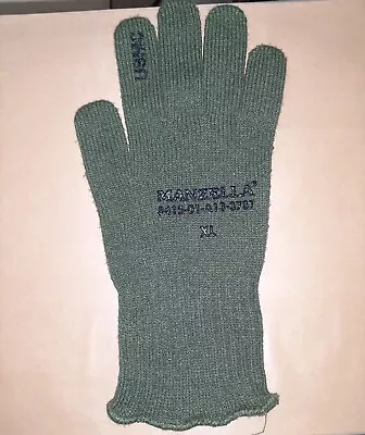 Manzella USMC Wool Glove Liner OD Green (XL Right Hand) • $3.49