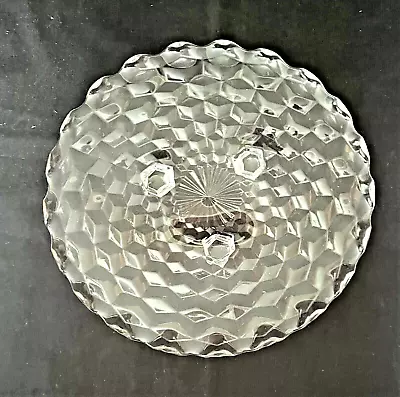 $9.99 • Buy Vintage 12  Fostoria America 3 Footed Cake Plate