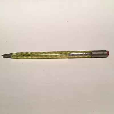 Vintage Scripto Yellow Green Swirl Translucent Mechanical Pencil • $2.99