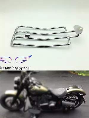 Motorcycle Chrome Solo Seat Luggage Rack Harley Sportster XL883 XL1200 1985-2003 • $27.98