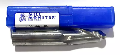 Mill Monster 3/4  Carbide Ball Nose End Mill 2 Flute Regular Length USA Made • $56.99