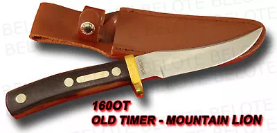 Schrade Old Timer Mountain Lion Delrin W/ Sheath 160OT • $28.29