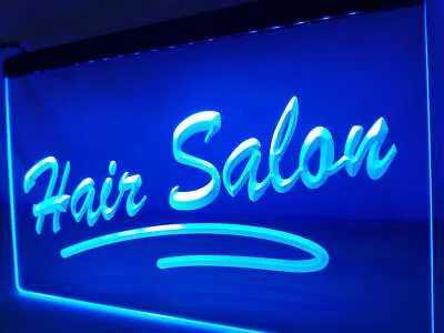 Hair Salon Neon LED Display Light Sign QUALITY Hairdresser Beauty Shop Window • £30.88