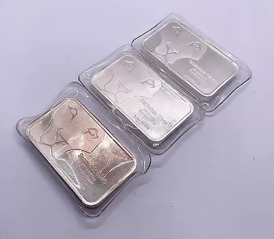 3x 5oz Ouce Scottsdale 999 Fine Silver Bullion Bars • £450