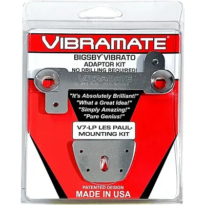 $71.49 • Buy Vibramate V7-LP Mounting Kit For Les Paul Guitars