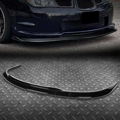 [3pcs]for 06-07 Impreza Wrx Sti Cs2-style Painted Black Front Bumper Spoiler Lip • $67.99