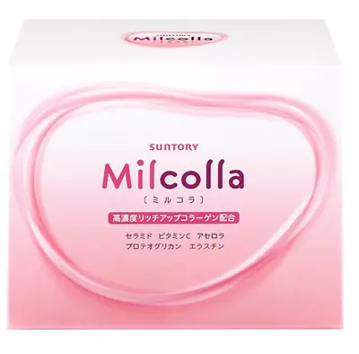 Suntory Milcolla Collagen Milk Ceramide Vitamin C Acerola 30 Pieces 1 Set Japan • $64