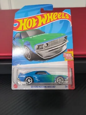 2023 Hot Wheels # 244 Then And Now '69 Ford Mustang Boss 302 Falken Tires.. • $3.09