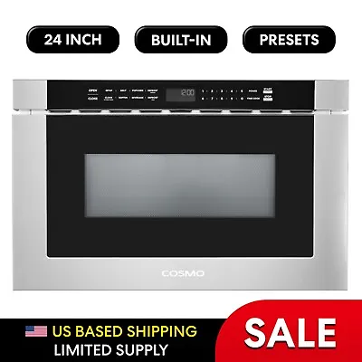 24 In Built-in 1.2 Cu. Ft Microwave Drawer With Automatic Presets Touch Controls • $1149.99