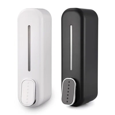£8.29 • Buy 300ml Soap Dispenser Wall Mounted Liquid Bathroom Hand Shower Gel Shampoo