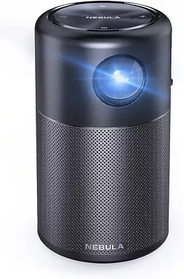 $319 • Buy Nebula Capsule By Anker / Bright Image DLP Portable Projector + Carry Case