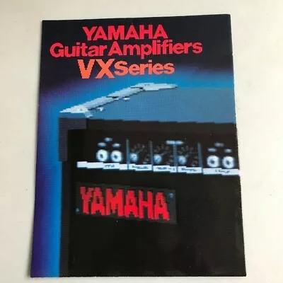 Yamaha Guitar Amplifiers VX Series - 1980s Brochure/Specs - EX Cond  • £2.90