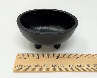 Cast Iron Cauldron: Choose Size (Smudge Pot Incense Burner Cast Iron Pot) • $9.85