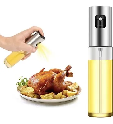 Stainless Olive Oil Sprayer Cooking Mister Spray Pump Fine Bottle Kitchen US • $7.59