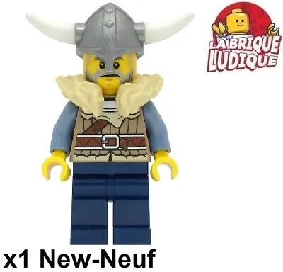 £12.86 • Buy Lego Figurine Minifig Vikings Viking Man Warrior Helmet Vik040 New