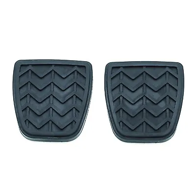 2PCS Brake Clutch Pedal Pad Cover For Toyota Corolla Matrix Yaris Tacoma Scion • $9.50