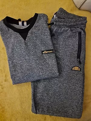 £1.99 • Buy Mens Or Older Boys ELLESSE Grey Tracksuit. Size XS